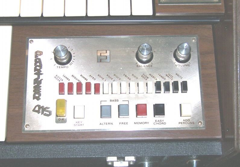 Farfisa clearance drum machine